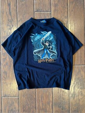 Vintage Y2K 2000 Harry Potter Chamber of Secrets Shirt